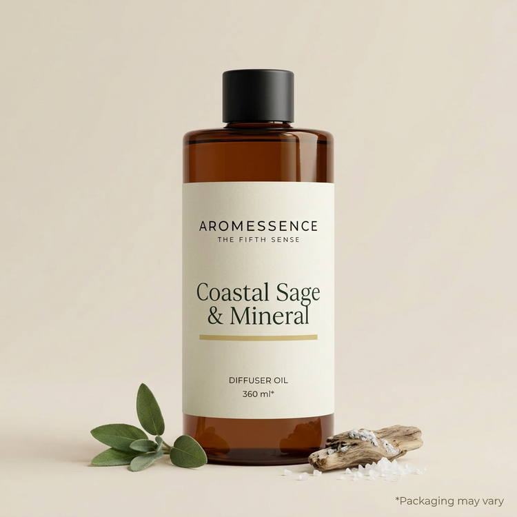 Aromessence Coastal Sage & Mineral diffuser oil 360 ml bottle