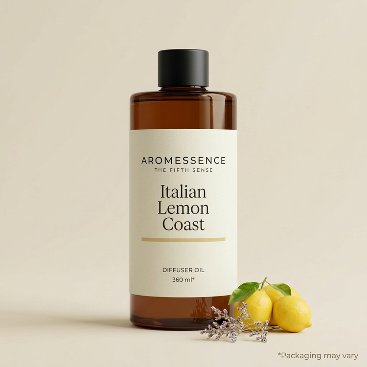 Aromessence Italian Lemon Coast Diffuser Oil, 360 ml bottle