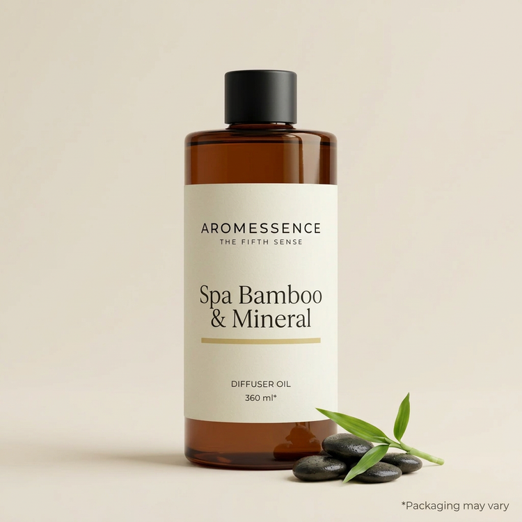 Aromessence Spa Bamboo & Mineral diffuser oil 360 ml bottle